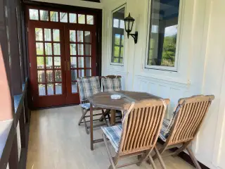 Ferienwohnung Mimosa – Überdachte Veranda
